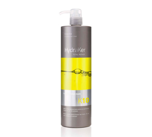 Маска для волосся Erayba HydraKer K10 Keratin Total Mask незмивна з кератином та аргановим маслом 10 в 1, 1000 мл