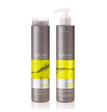 Набір для волосся Erayba DUO HydraKer Keratin шампунь та кондиціонер для зволоження та відновлення волосся, 2х250 мл