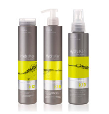 Набір для волосся Erayba TRIO HydraKer Keratin шампунь, кондиціонер та маска для зволоження та відновлення волосся, 2х250/150 мл