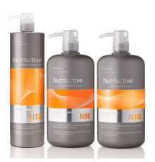 Набір Erayba TRIO NutriActive Collastin шампунь, кондиціонер маска для пошкодженого волосся, 3х1000 мл
