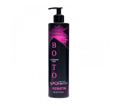 Шампунь для відновлення волосся Extremo Keratin Filler Repair Shampoo з кератином (EX428), 300 г (розлив)