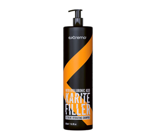 Шампунь для сухого та кучерявого волосся Extremo Botox Dry&Crispy Karite Shampoo з олією каріте (EX427), 500 мл (заводська)