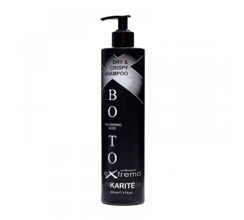 Шампунь для сухого та кучерявого волосся Extremo Botox Dry&Crispy Karite Shampoo з олією каріте (EX427), 500 мл (заводська)