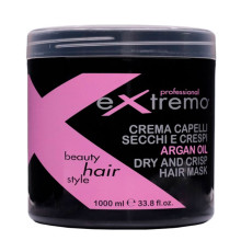 Маска Extremo Dry and Crisp Hair Mask для сухого та пошкодженого волосся з аргановою олією (EX406)