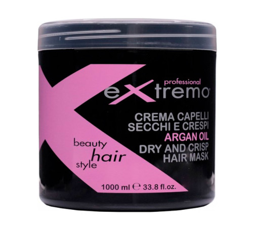 Маска Extremo Dry and Crisp Hair Mask для сухого та пошкодженого волосся з аргановою олією (EX406)
