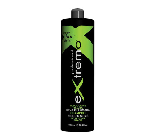 Шампунь Extremo After Color Ph Acid Shampoo для фарбованого волосся з екстрактом равлика (EX418)