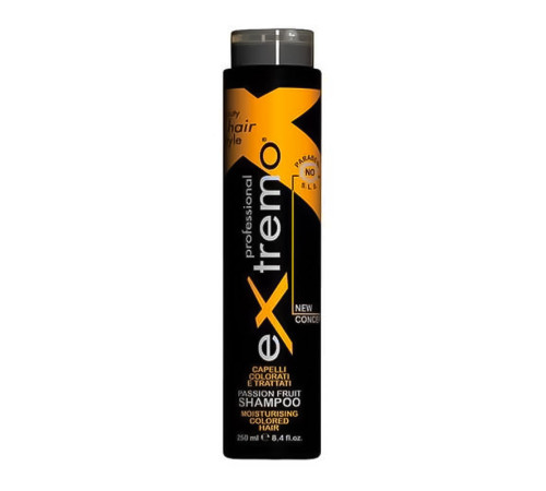 Увлажняющий шампунь для окрашенных волос Extremo Moisturising Colored Hair Shampoo (EX223), 250 мл (заводская)