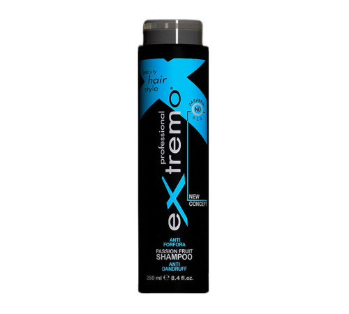 Шампунь проти лупи Extremo Passion Fruit Shampoo Dandruff Prevention (EX221), 250 мл 