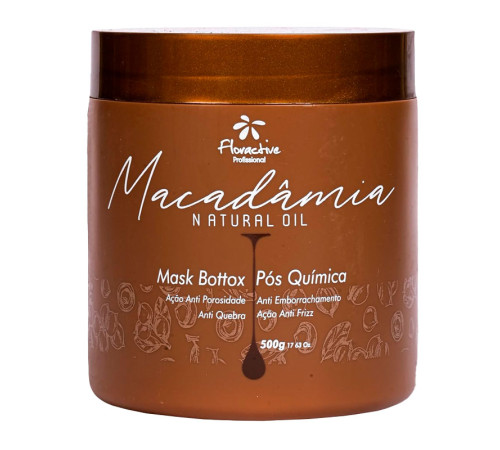 Маска Floractive Macadamia Mask для интенсивного восстановления поврежденных волос