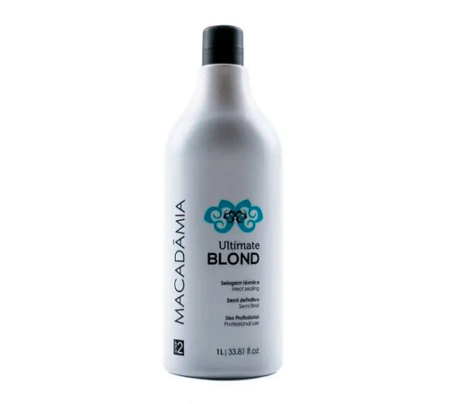 Кератин для волосся Macadamia Ultimate Blond (крок 2), 1000 мл (заводська)
