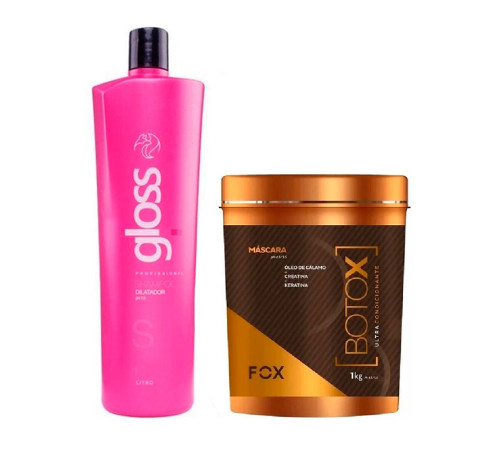 Набір ботоксу для волосся Fox Btox Ultra Condicionante, 100/200 г (розлив)