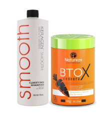 Набір ботокса для волосся Natureza BTOX Cenoura, 100/200 г (розлив)