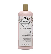 Пластика G.Hair Plastica Capilar Keratin Collagen System для випрямлення волосся (2 крок)