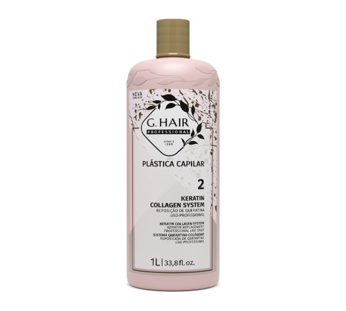 Пластика G.Hair Plastica Capilar Keratin Collagen System для выпрямления волос (2 шаг)