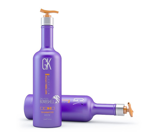 Срібний шампунь GKhair Silver Bombshell Shampoo для холодних відтінків, 710 мл