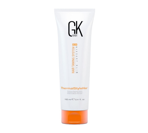 Термозахисний крем GKhair  ThermalStyleHer Cream для укладання волосся, 100 мл