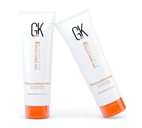 Термозахисний крем GKhair  ThermalStyleHer Cream для укладання волосся, 100 мл