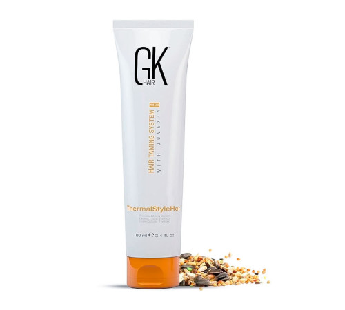 Термозахисний крем GKhair  ThermalStyleHer Cream для укладання волосся, 100 мл