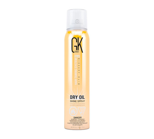 Спрей-блиск GKhair (Global Keratin) Dry Oil Shine Spray, 115 мл
