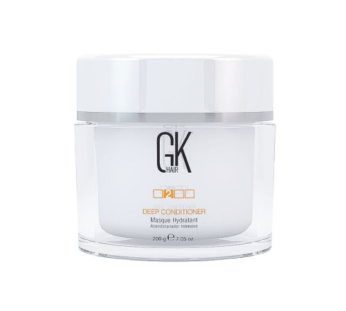 Маска глубокого кондиционирования GKhair Global Keratin Deep Conditioner, 200 мл (заводская)