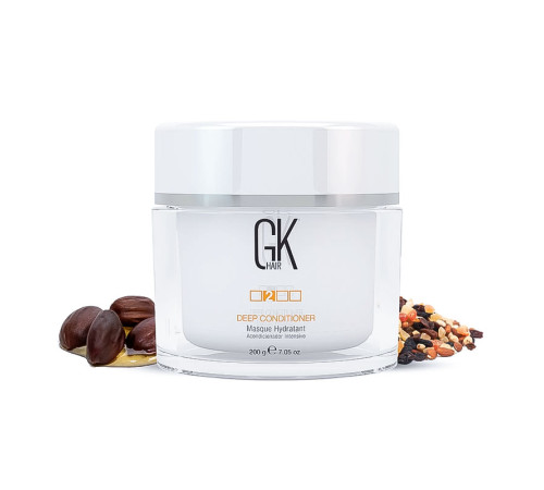 Маска глубокого кондиционирования GKhair Global Keratin Deep Conditioner, 200 мл (заводская)