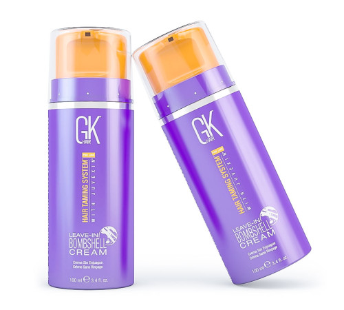 Крем для укладання білявого волосся GKhair (Global Keratin) Leave-in Bombshell Cream, 100 мл