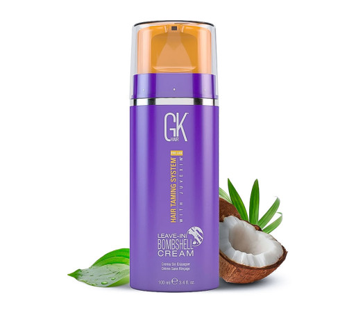 Крем для укладання білявого волосся GKhair (Global Keratin) Leave-in Bombshell Cream, 100 мл