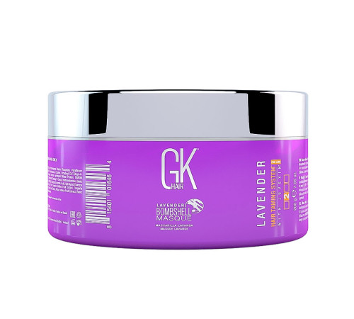 Маска GKhair Lavender Bombshell Masque для тонировки волос с лавандовым оттенком, 200 мл