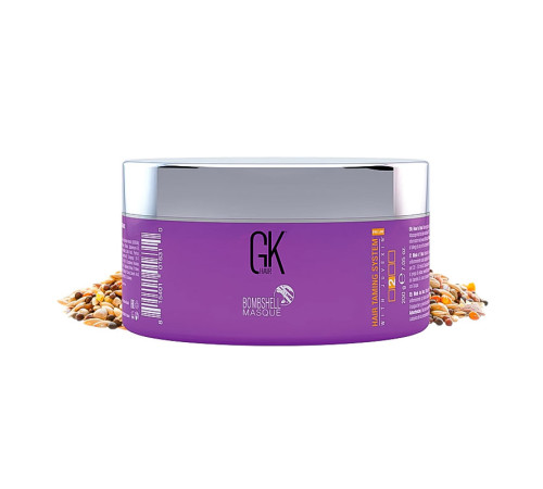 Маска GKhair Lavender Bombshell Masque для тонировки волос с лавандовым оттенком, 200 мл
