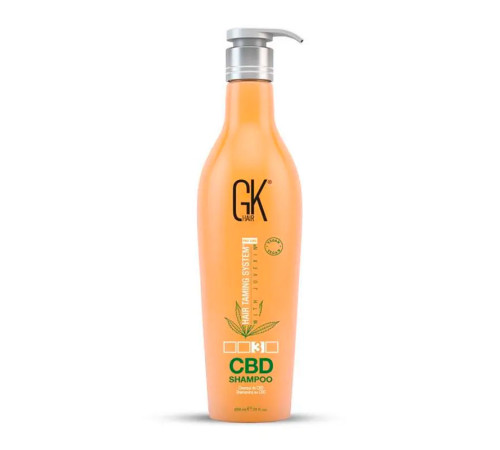Шампунь для волосся GKhair Global Keratin СВD Vegan Shampoo, 650 мл