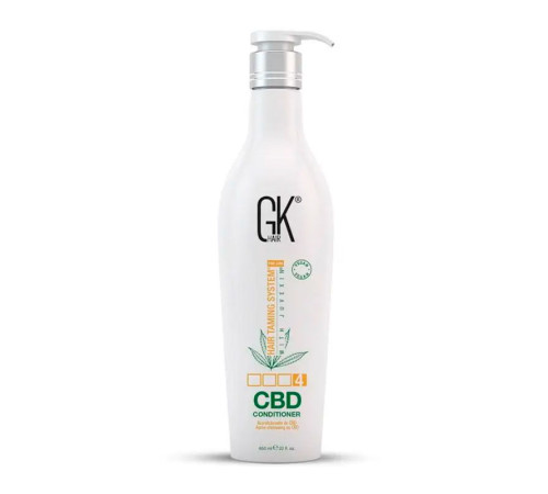 Кондиціонер для волосся GKhair Global Keratin СВD Vegan Conditioner, 650 мл