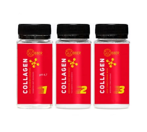 Набор кератина для волос Globber Collagen