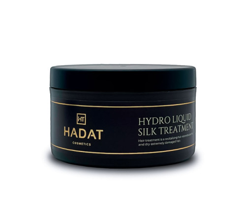 Набір Hadat Hydro TRIO-2 шампунь, маска "Рідкий Шовк" і незмивна сироватка для зволоження волосся, 250/300/110 мл