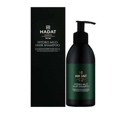 Шампунь-пилинг Hadat Hydro Mud Hair Shampoo для глубокой очистки кожи головы, 300 мл