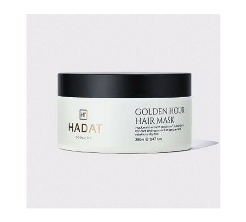 Інтенсивно відновлююча маска Hadat Golden Hour Hair Mask для сухого і ламкого волосся, 280 мл