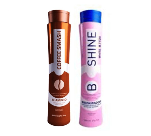 Набір ботоксу для волосся Happy Hair B.Shine Restorer White