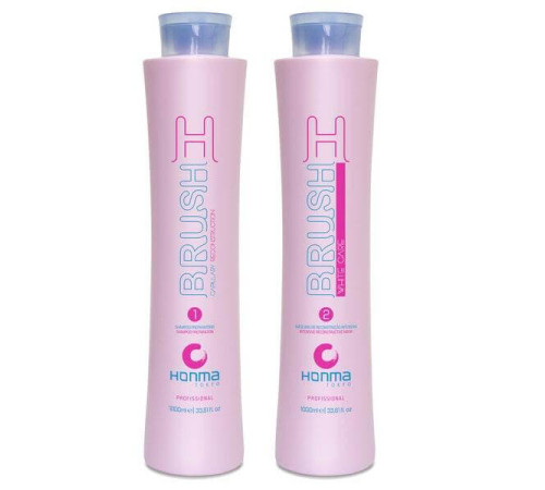 Набір бoтoкcу для волосся Honma Tokyo H-Brush B.Tox Pink