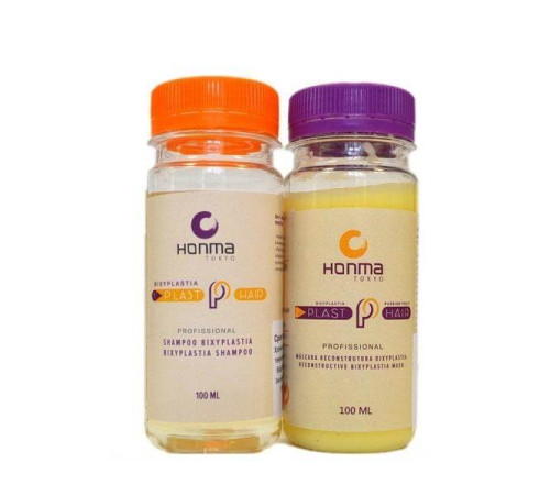 Набір біксіпластії Wennoz Brasil (Honma Tokyo) Bixyplastia Plast Hair Passion Fruit, 100/200 г (розлив)