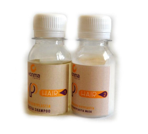 Набір біксіпластії Wennoz Brasil (Honma Tokyo) Bixyplastia Plast Hair Precious Blend, 2х50 г (розлив)