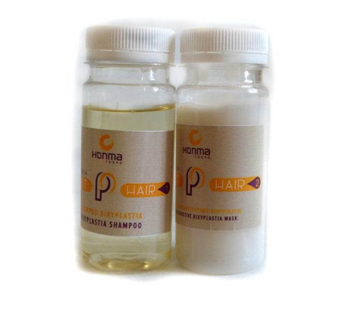 Набір біксіпластії Wennoz Brasil (Honma Tokyo) Bixyplastia Plast Hair Precious Blend, 2х100 г (розлив)