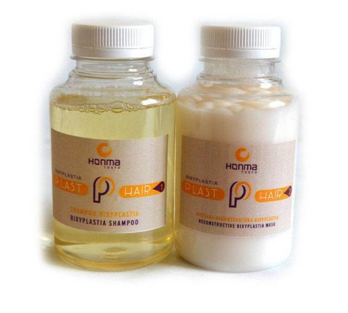 Набір біксіпластії Wennoz Brasil (Honma Tokyo) Bixyplastia Plast Hair Precious Blend, 2х500 г (розлив)