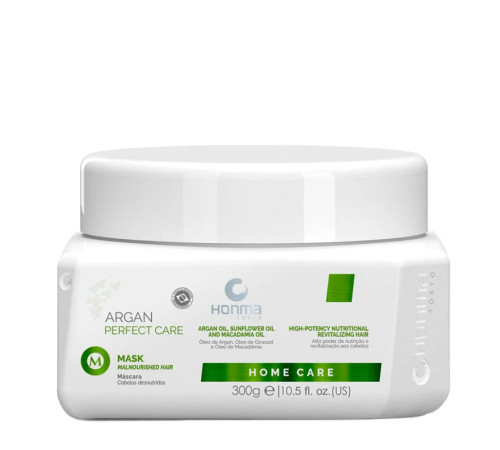 Маска Honma Tokyo Argan Perfect Care Mask для окрашенных, тонких и сухих волос 300 мл