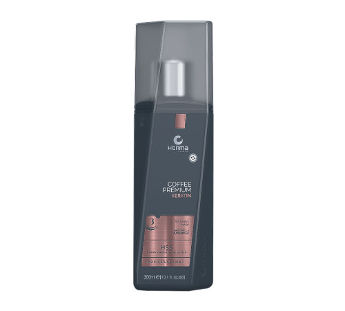 Финишная маска Honma Tokyo Coffee Premium Keratin Ultra Shine Mask для увлажнения волос, 300 мл (заводская)