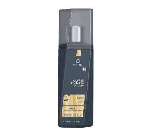 Шампунь Honma Tokyo Coffee Premium Collagen Dilator Shampoo глибокого очищення волосся, 300 мл (заводська)