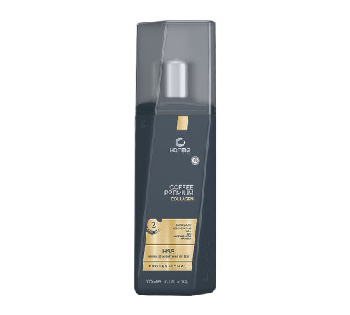 Колаген Honma Tokyo Coffee Premium Collagen Cаpillаry Regenerating Gel для випрямлення волосся, 300 мл (заводська)
