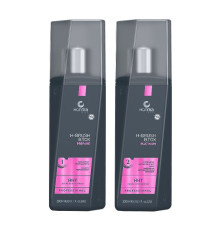 Набір бoтoкcу Honma Tokyo H-Brush B.Tox Platinum для відновлення волосся, 2х300 мл (заводські)