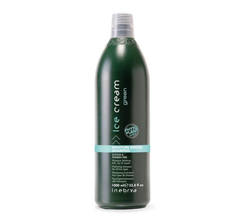 Зволожуючий шампунь Inebrya Green Moisture Gentle Shampoo для всіх типів волосся