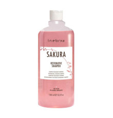 Регенеруючий зволожуючий шампунь Inebrya Sakura Restorative Shampoo