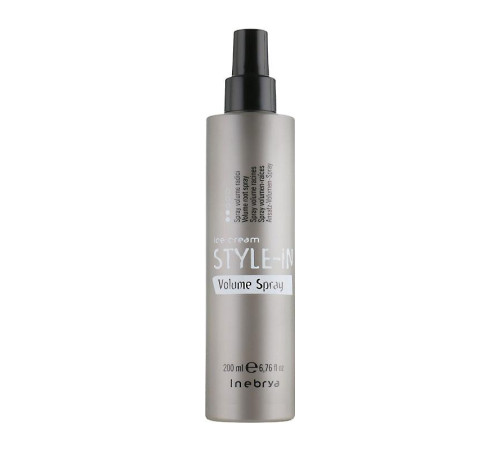 Спрей Inebrya Volume Root Spray для надання об'єму тонкому та пошкодженому волоссю (200 мл)
