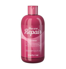 Відновлюючий шампунь Inebrya Shecare repair shampoo для сухого та пошкодженого волосся, 300 мл
